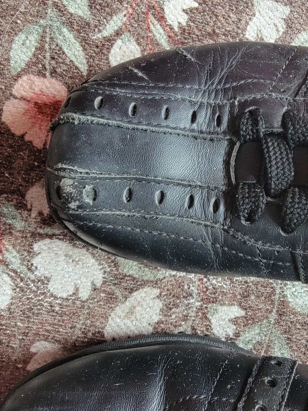 Skechers Black Lace-Up Sneaker Shoes
